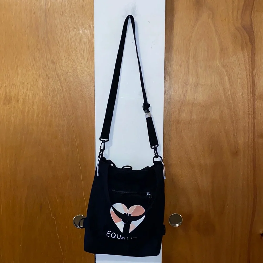 ♣️NWT Equality w/Fist Canvas Tote/Shoulder Bag